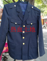 87-style sea semi-lined wool Fanliding spring and autumn clothes summer clothes sea deep blue navy blue navy suit suit