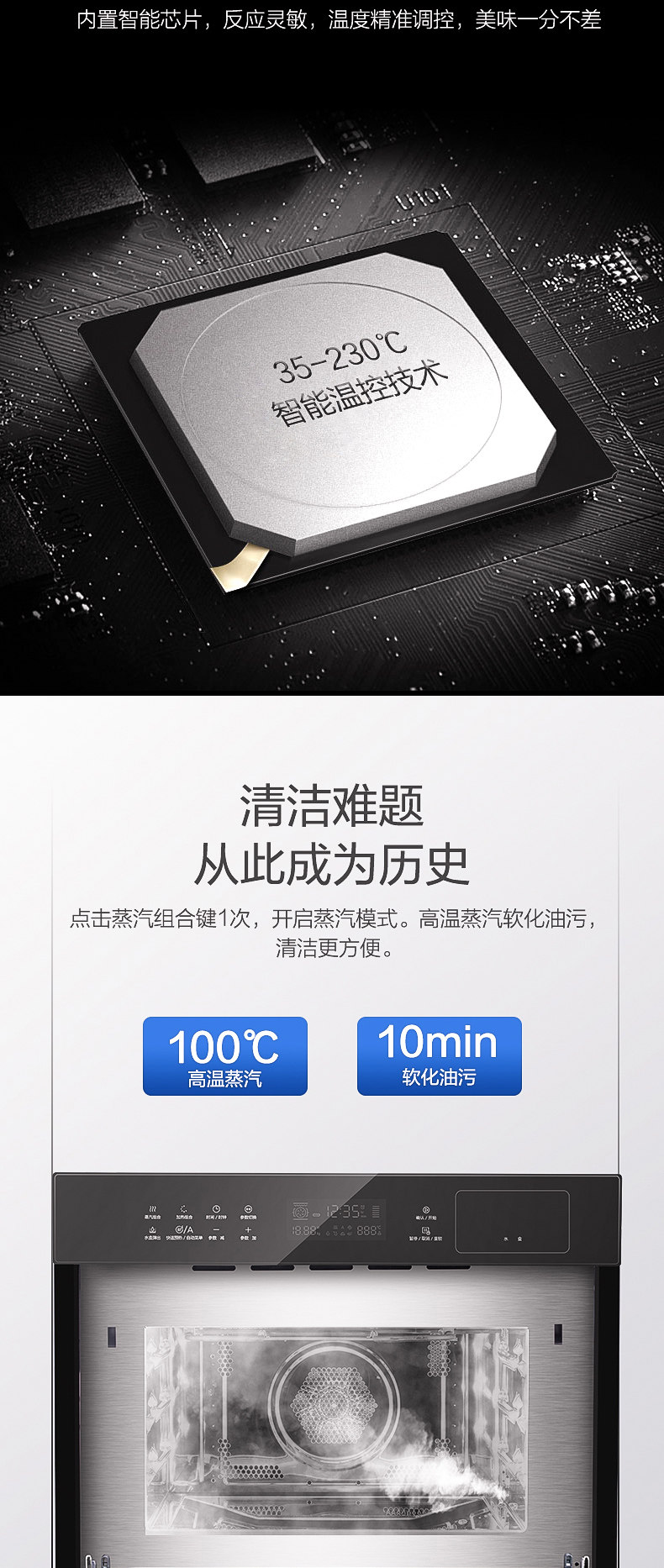 美的 TQN34FBJ-SA 嵌入式 蒸烤箱一体机 图6