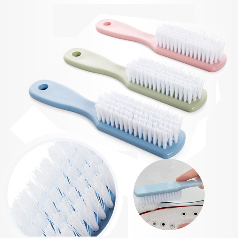 Shoe Wash Brushed Plastic Brushed Soft Woolen Shoes Wipe Multifunction Makeup Room Floor Brushed Clean Clothes Brush collar Laundry brush