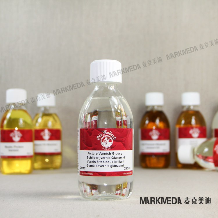 Old Holland Bright Light Gloss Oil D1112 Paintings Finish Gloss Oil Protection Medium Sublight Gloss Oil D1113