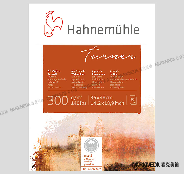 Hanemler William Turner Watercolor Color 300g of whole cotton