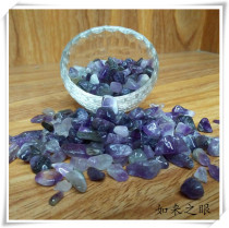 Buddhist supplies-amethyst for Manza seven treasures 50 grams 1 tael