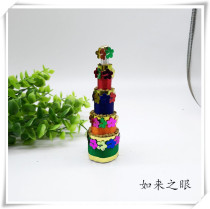 Eight-for-five-color silk line Chantata aromas pure handmade good fortune auspicious Buddhist supplies Miseong for furniture