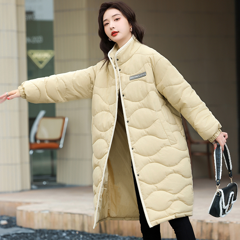 Li Yitong's 2023 Retro Outdoor Loose-Fitting Unisex Mid-Length down Jacket
