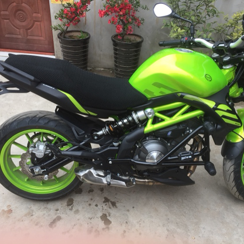 Bọc ghế xe máy cho Benelli 302S cách nhiệt bảo vệ ghế cách nhiệt bọc sapphire - Đệm xe máy bọc yên xe vision