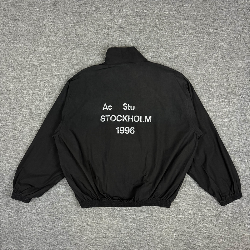 In-Stock Ac Style 1996 Printed Letter and Number Coach Sports Jacket Cleanfit In-Stock Ac Style 1996 Printed Letter and Number Coach Sports Jacket Cleanfit