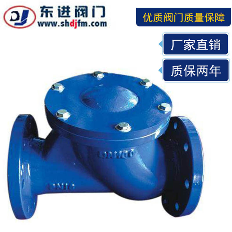 Sewage check valve slide ball type ball ball check valve HQ41X sewage ball check valve