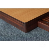 Бамбук+ houze, сухая и влажная пена -в одном бамбуковом чайном подносе, набор ящика Дренаж маленький прямоугольный чай