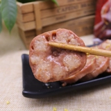 Ханчжоу язык клейкий рис Османтус Цветок Мед Мед Лотос Лотос Корень Корень Ханчжоу Специализированный вакуум вакуум приготовленный сладкий сахар равиоли 245 г лотоса ломтики