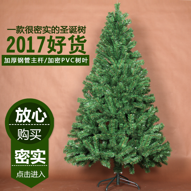 Christmas encrypted Green Christmas Tree 1 5 m 1 8 m 2 1 m 2 4 m Holiday scene decoration decoration props