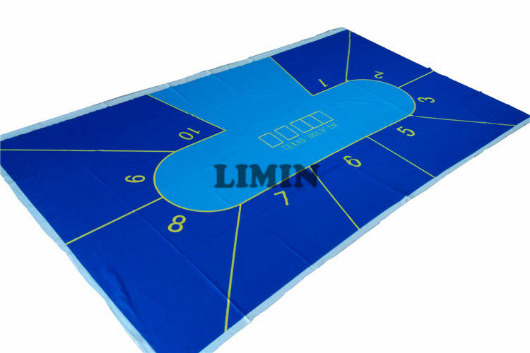 Rectangular 2 5 * 1 5 m Regular Texas poker table special three-proof cloth table cloth table cloth table cloth table mud