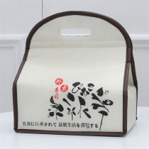 Customized sushi takeaway insulation bag cooking take-out insulation bag disposable take-out insulation bag customized