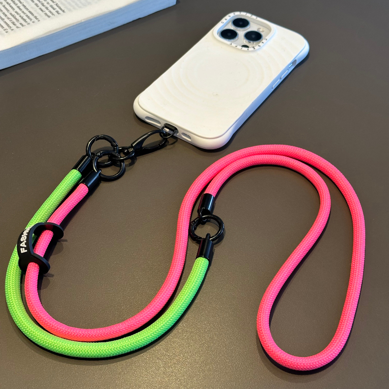 High-End Dopamine-Style Phone Case Lanyard Crossbody Neck Strap Outdoor Durable Anti-Loss Gadget Camera Multi-Purpose Hanging Chain High-End Dopamine-Style Phone Case Lanyard Crossbody Neck Strap Outdoor Durable Anti-Loss Gadget Camera Multi-Purpose Hanging Chain