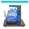 Zunyou automatic water supply electric kettle Transparent glass Kung Fu pot Heating pot One-button start shake head quick cooking pot