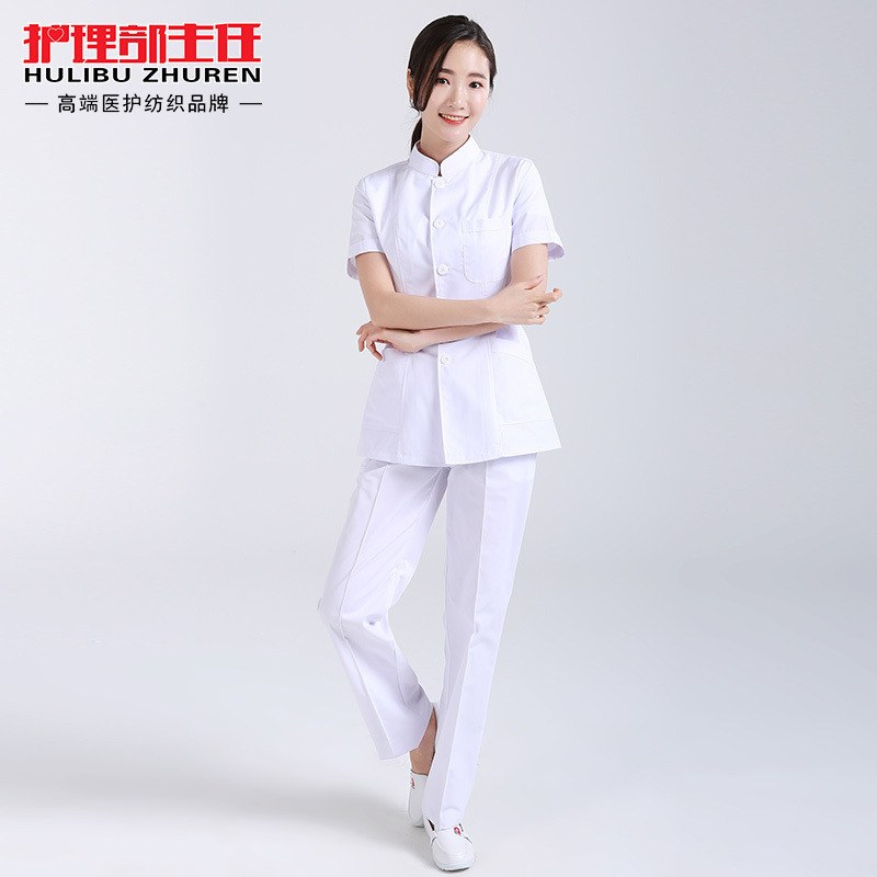 Nurse's clothing Two-style suit Nurse Suit Suit Woman Summer Short Sleeve Stand-in-law Doctor Cosmetic's dental work clothes