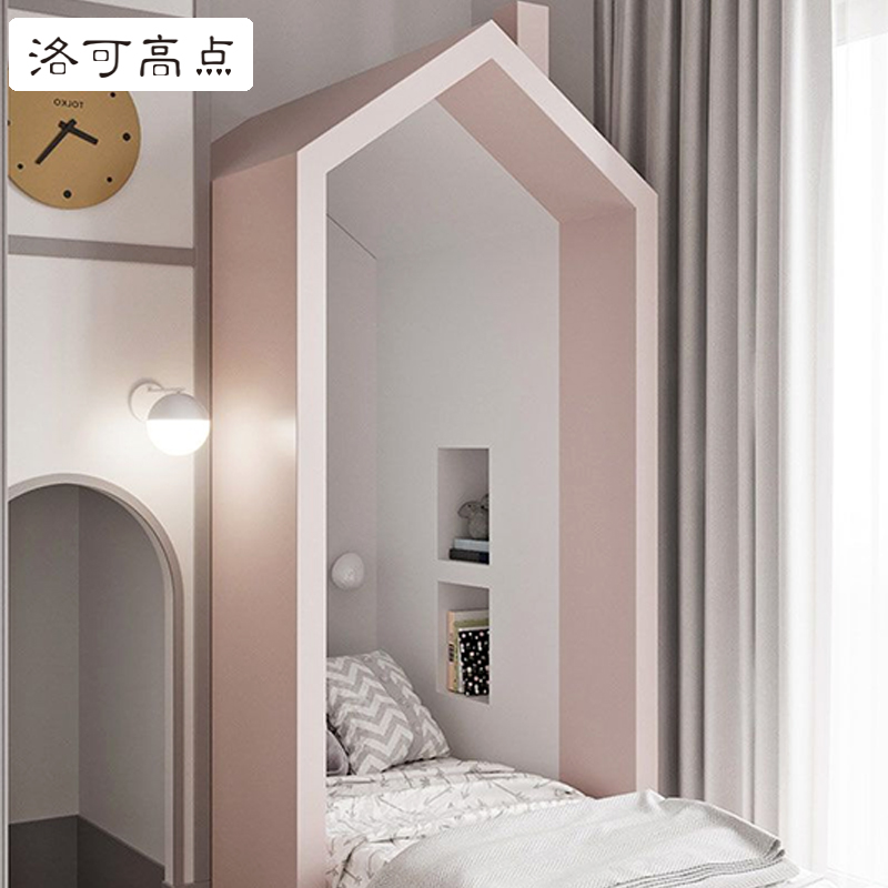 Europeanstyle highend children's dream princess bed personality