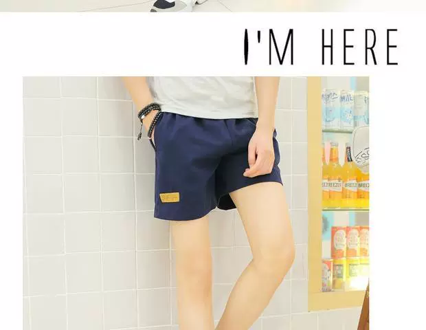 Mùa hè lỏng lẻo chàng trai giản dị quần short quần bò cạp nam đất xã hội ba điểm 4 điểm quần nhanh khô 3 bốn quần quần ngắn