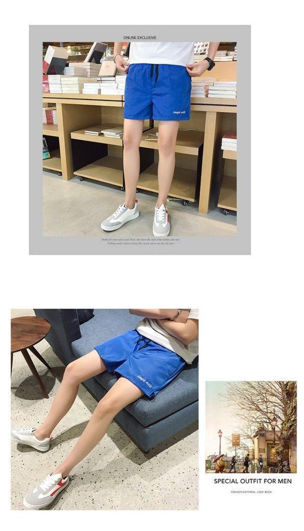 Quần short ngày hè quần đùi nam quần thể thao giản dị chạy thể dục quần ba quần nhanh khô quần sooc