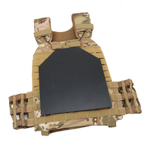 Tactical vest insert plate steel plate weight plate outdoor sports fitness steel plate 2 6kg 4kg 1 7kg plate