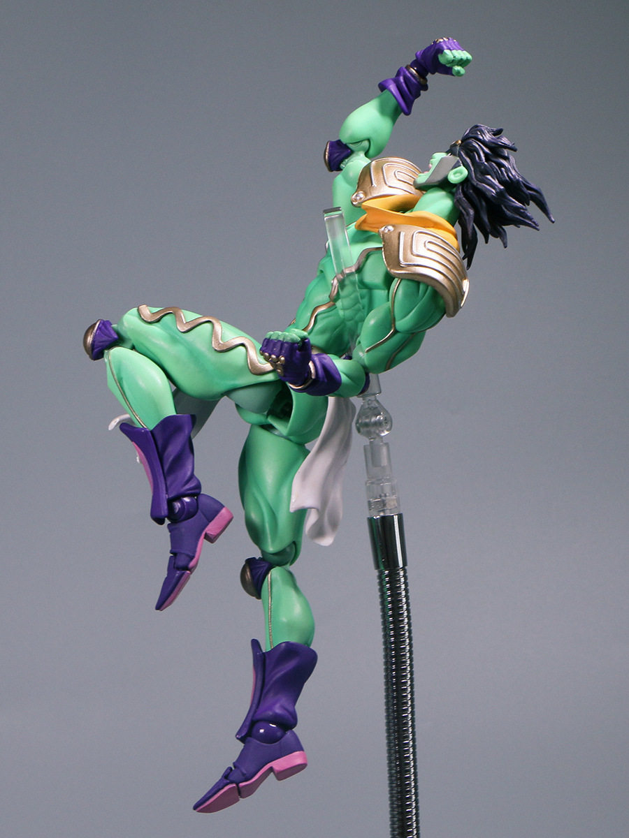 Военные игрушки для детей jojo的奇幻冒险 空条承太郎 白金之星超像可动big大尺寸 模型 Wolf cartoon