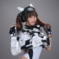 New products TRN] BACRAFT Black grey Industry Summer T-shirt Patch Gladiator Semiarm Function Unilateral Cuff