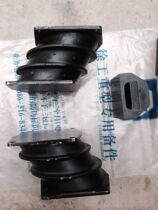 XCMG crane accessories rear axle shock-absorbing rubber block