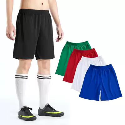 Football shorts Sports fitness training running five-point pants breathable quick-drying light board all-match team pants