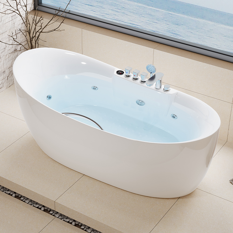 Surf Massage Bathtub, Freestanding, with Colored Lights, Intelligent Constant Temperature Heating, Bathtub for Adults, Home Use, Popular on Social Media, Hotels, and Guesthouses Surf Massage Bathtub, Freestanding, with Colored Lights, Intelligent Constant Temperature Heating, Bathtub for Adults, Home Use, Popular on Social Media, Hotels, and Guesthouses