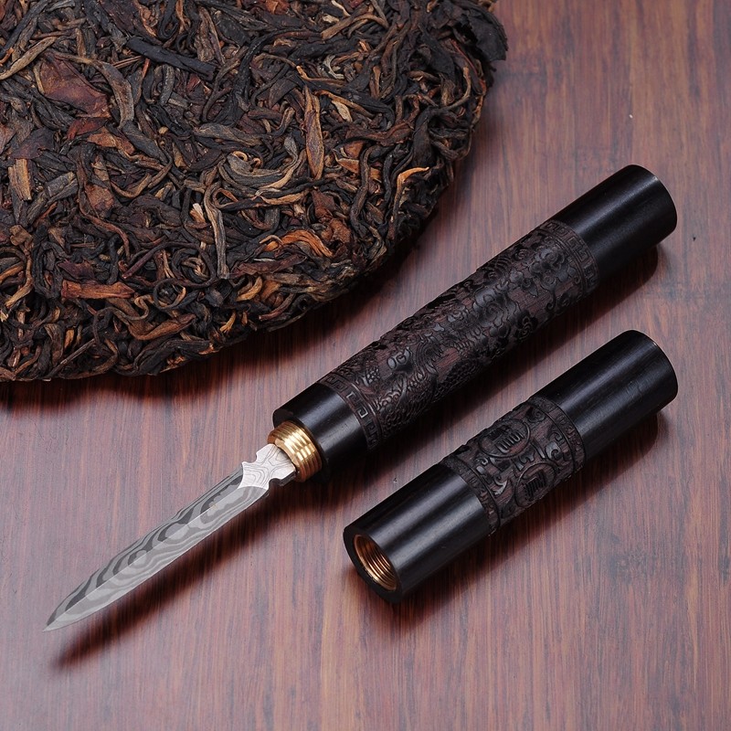Pu 'er tea knife set special tool for prying tea cake pure handmade tea needle tea cone household tea tray kung fu tea set accessories
