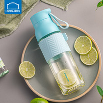 Music button glass cup tea insulation water Cup heat-resistant high temperature transparent cup ins Wind large capacity portable female
