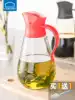 Lock lock flagship store Glass oil pot leak-proof large pour oil pot Household soy sauce vinegar bottle Kitchen supplies