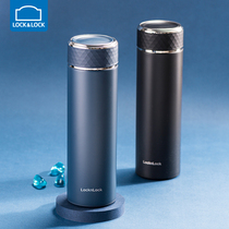 Le clasp mug mug large capacity hand cup men portable high grade stainless steel double water Cup car flagship store