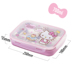 hộp hâm cơm mishio mk182 Khóa và khóa HelloKitty học sinh đĩa ăn tối hộp cơm trưa trẻ em ngăn inox hộp ăn trưa Hàn Quốc nhập khẩu - Hộp cơm điện sưởi ấm bộ hộp cơm giữ nhiệt Hộp cơm điện sưởi ấm