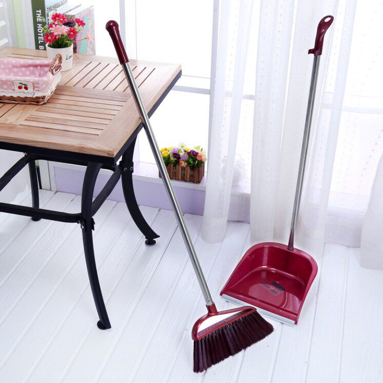 Magic broom dustpan set combination household soft broom wiper floor scraping bathroom sweeping magic broom