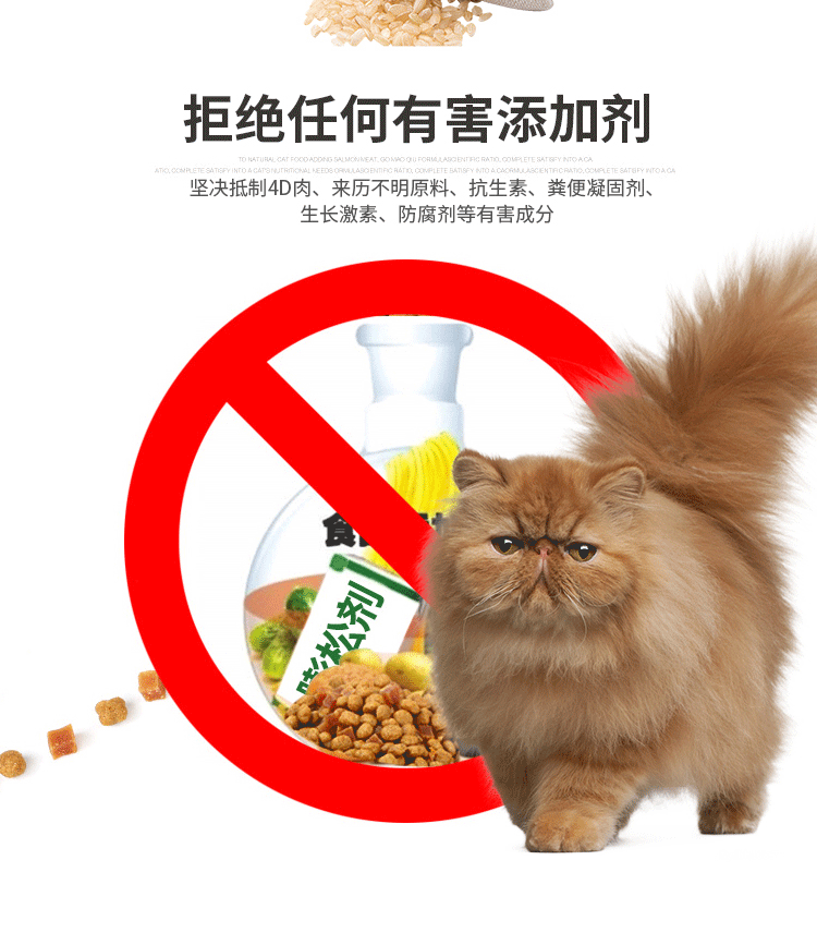 【宠之初】加菲猫专用猫粮鱼籽成幼3斤