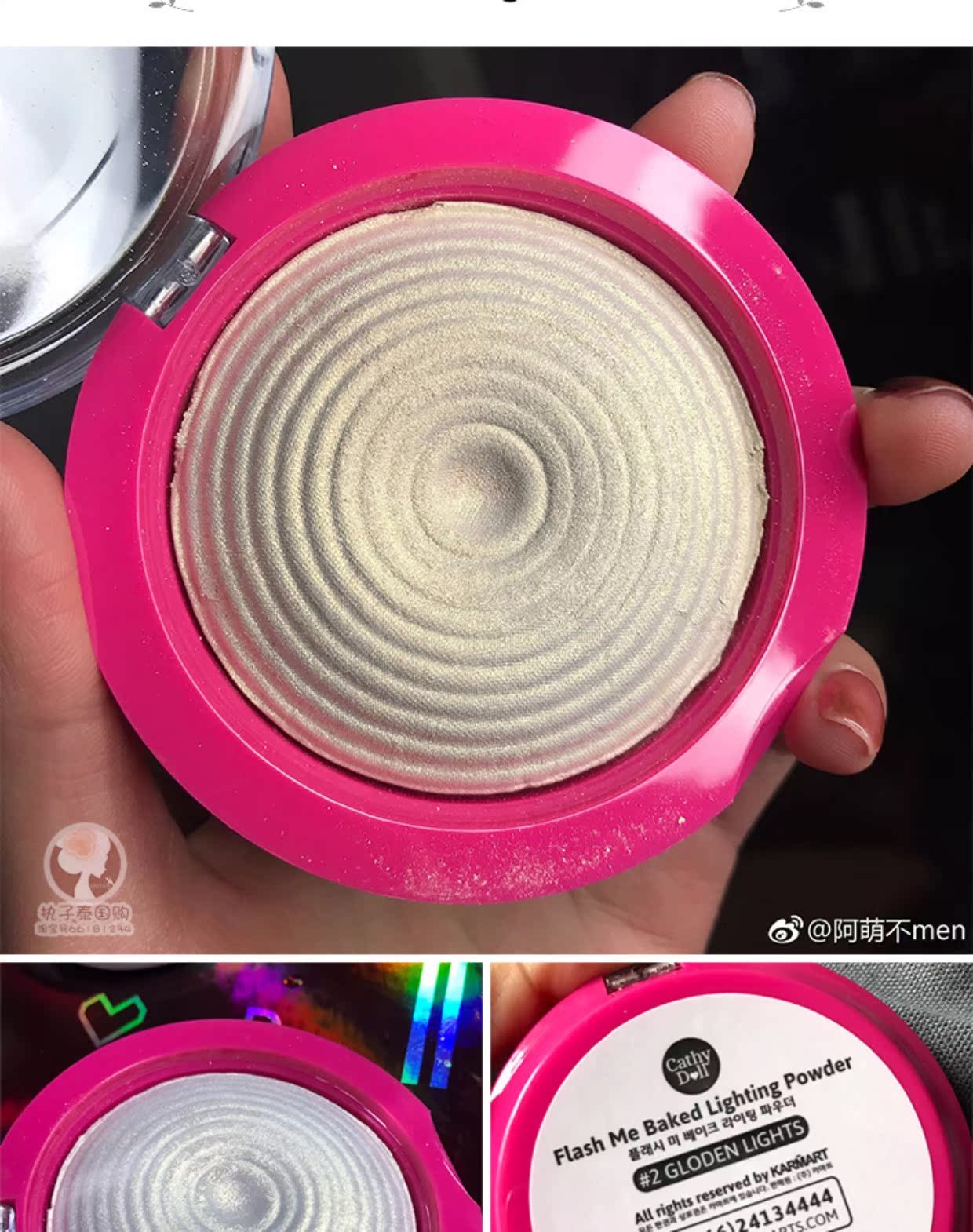 Spot búp bê mèo Thái Lan karmart nướng nổi bật flash tôi đề nghị phấn đánh khối
