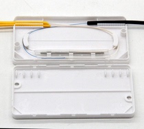 Covered optical cable protection box covered optical fiber splicing box 2-in and 2-out splicing box 50 heat shrinkable tube connectors