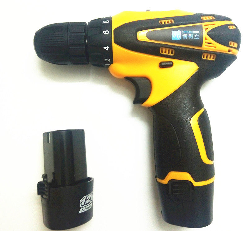 Bodestand 12V Lithium Electric Drill Double Speed Rechargeable Electric Drill Multifunction Home Electric Screwdrivers Electric Screwdrivers