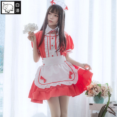 taobao agent Coffee uniform, cosplay, suitable for teen, plus size