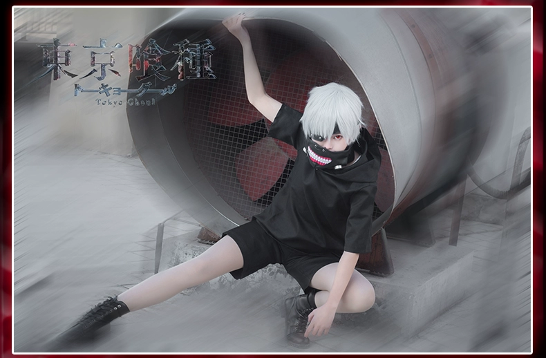 Bai Zeyan loại Jin Muyan Tongren phù hợp với bộ đồ cosplay Tokyo ghoul với đầy đủ nam nữ