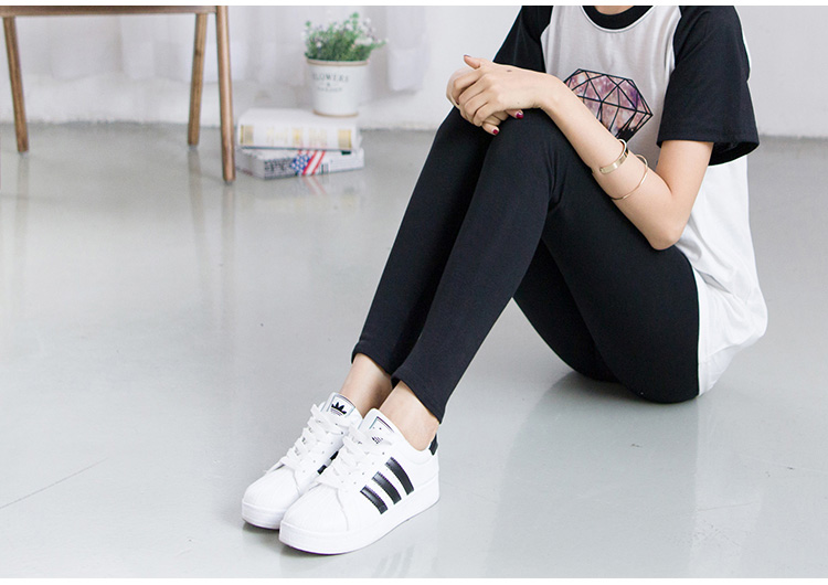 Quần legging màu trơn Quần ngủ nữ mỏng phần mỏng là phiên bản Hàn Quốc của quần cotton mùa thu 2018 mới mùa thu ngoài mặc quần nhà quần dài nữ