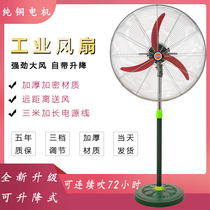Hauhua Type High-power Industrial Fan Ground Fan Copper Motor Factory Workshop Powerful Wall-mounted Big Air Volume Horn Fan