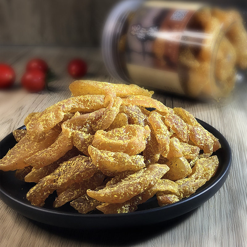 Licorice peach meat Preserved fruit flesh Candied fruit Ready-to-eat bulk canned peach strips Peach slices Peach plate fruit dried fruit Leisure snacks