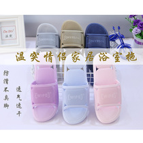 Vietnam imported comfortable loopholes hollow hole shoes home lovers slippers non-slip simple new slippers bathroom drag