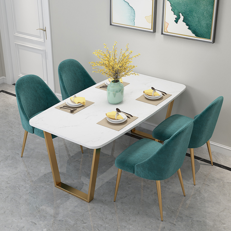 Usd 262 86 Nordic Style Marble Dining Table Rectangular Lightbox Moreview