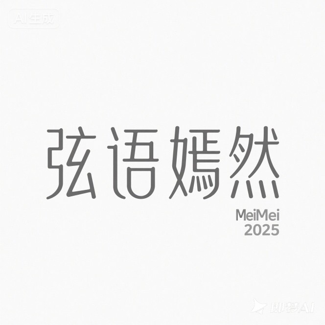 弦语嫣然品牌店的LOGO