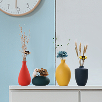 Nordic Minimalist Dry Flower Decoration Pendulum Small Flower Bottle Living Room Flower Arrangement Dining Table Sub TV Cabinet Home Creative Furnishing