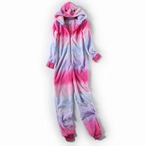 Foreign trade cartoon coral velvet one-piece pajamas womens winter new hooded thickened warm flannel home suit