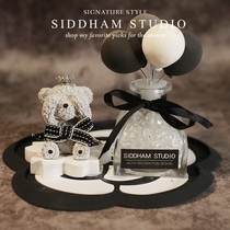 Cute Cute Curly Car Car Swing Piece Fragrance Aroma Balloon Anti-Skating Car Accessories