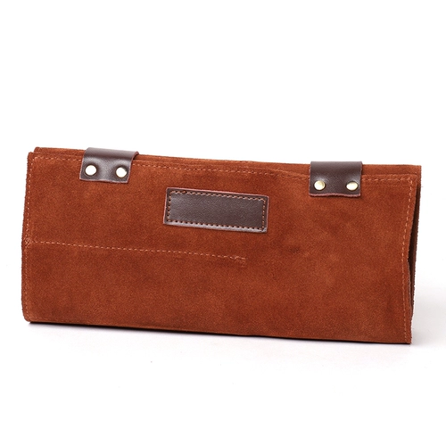 Машинка для стрижки волос, матовые ножницы, кожаная маленькая сумка клатч, складная сумка